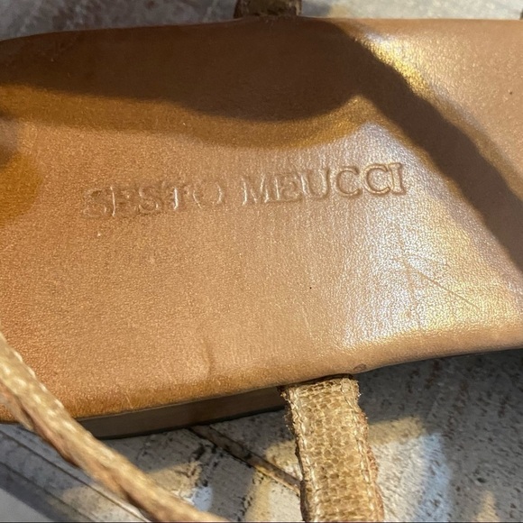 Sesto Meucci leather slide sandals size 9 - Picture 4 of 8
